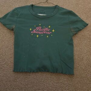 PACSUN cropped baby tee